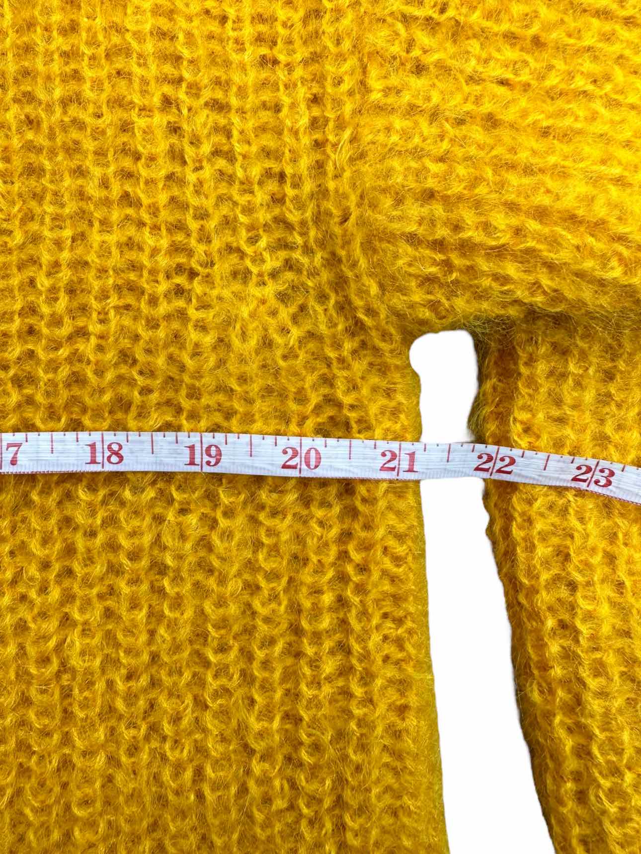 COS NWT Yellow Mohair Sweater Dress Size S