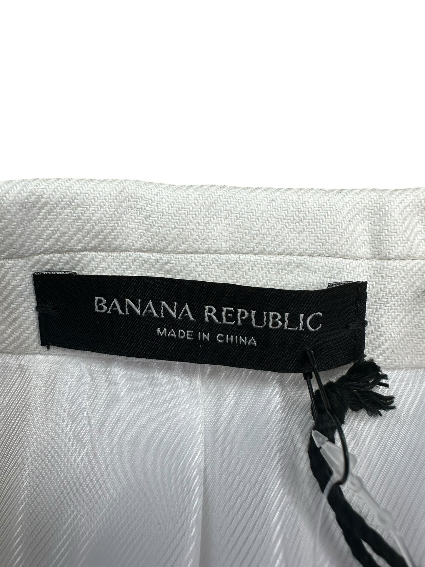 BANANA REPUBLIC NWT White Linen Blazer Size 38