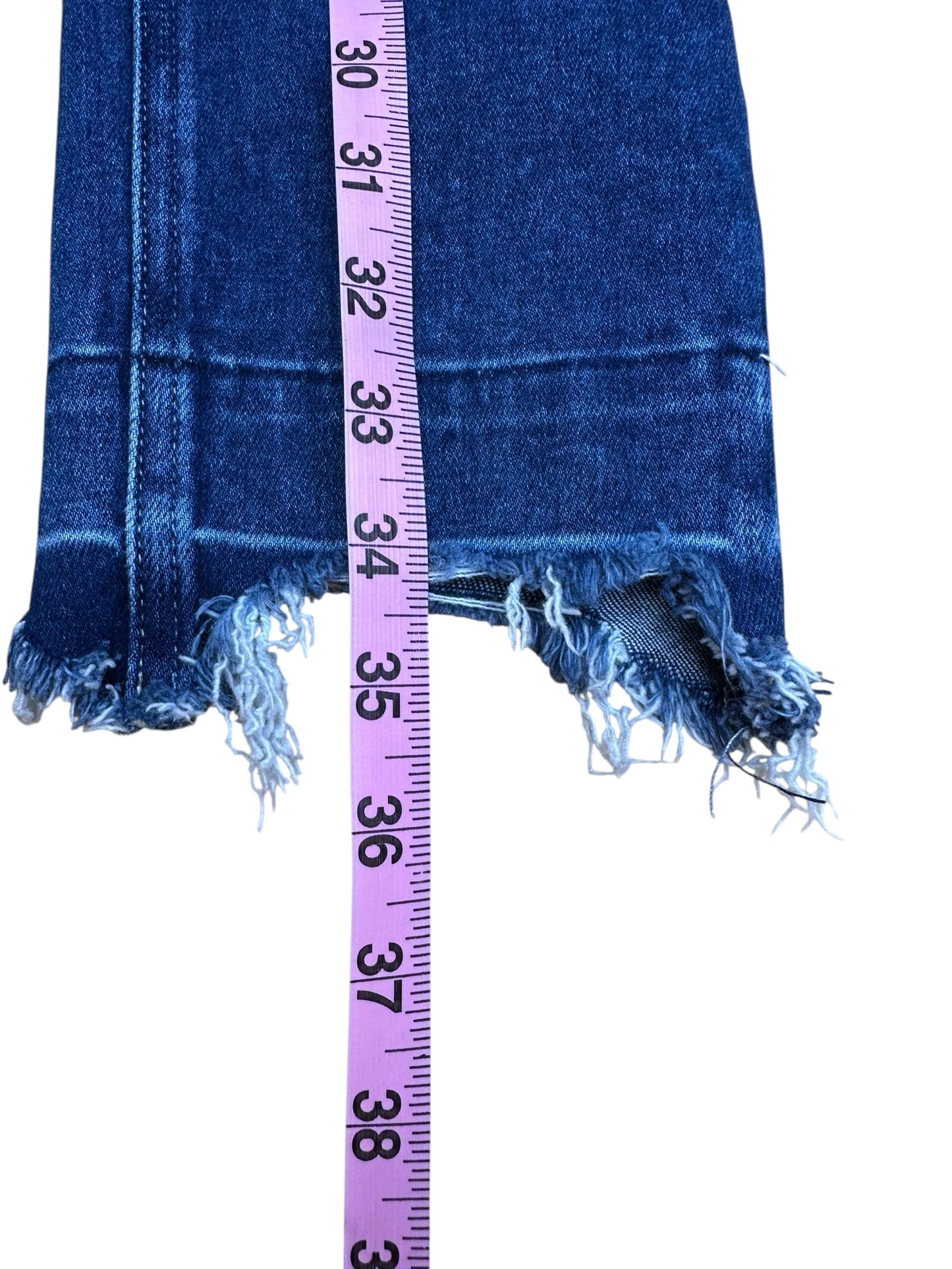 PAIGE Blue Skyline Skinny Crop Jeans Size 27