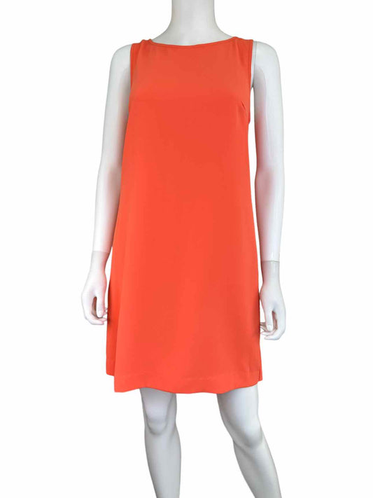 Trina Turk Orange Sheath Dress Size 8