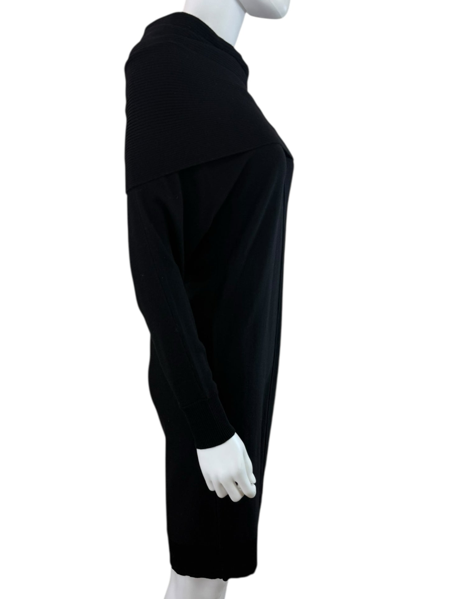 TAHARI NWT Black Sweater Dress Size S