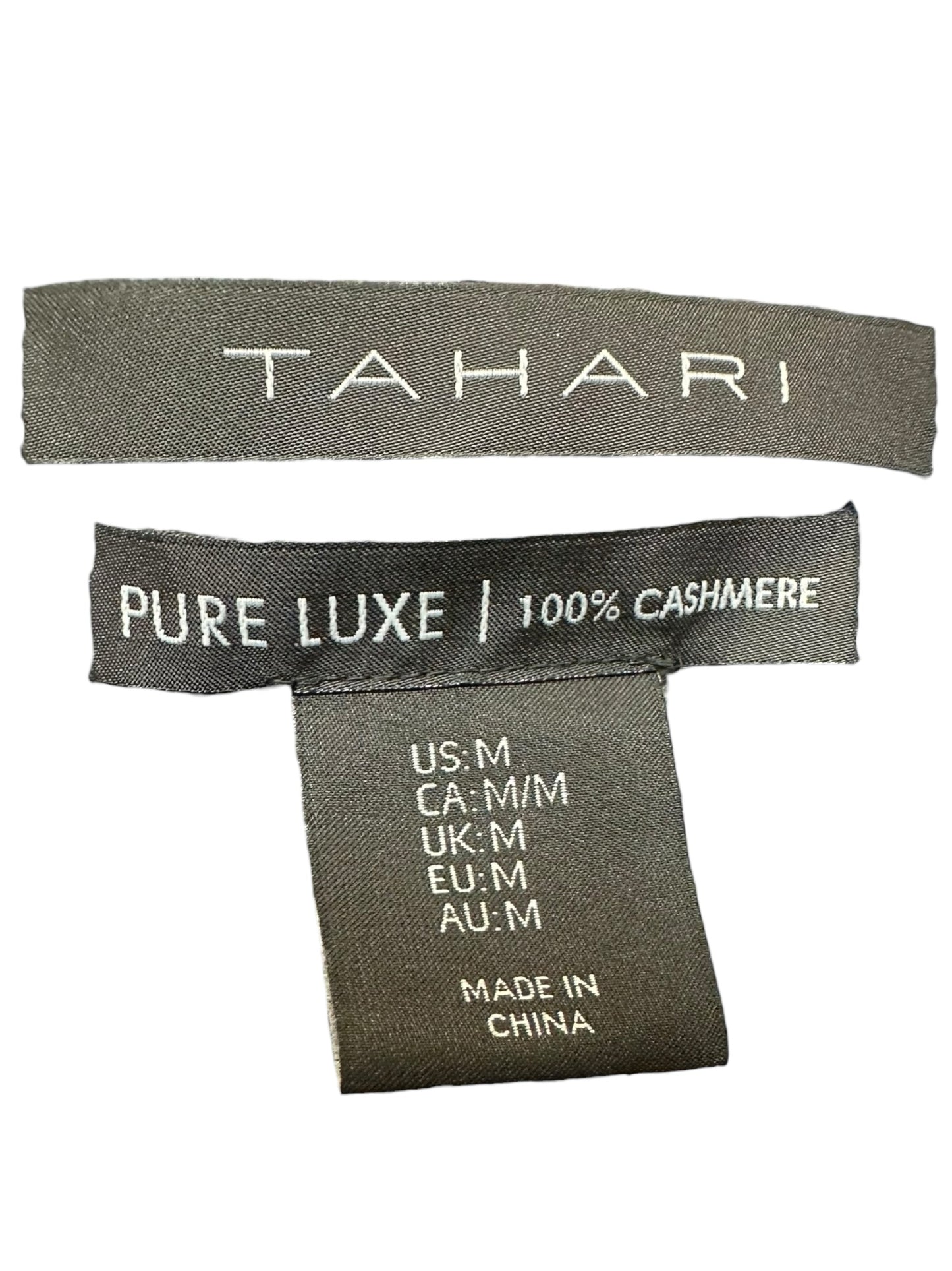 TAHARI Navy 100% Cashmere Sweater Size M