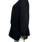 Cabi Black Lux Tux Double Breasted Blazer Size 8