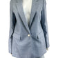 LAFAYETTE 148 NEW YORK Blue Blazer Size 10