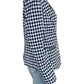 Chico NWT Navy Houndstooth Blazer Size M