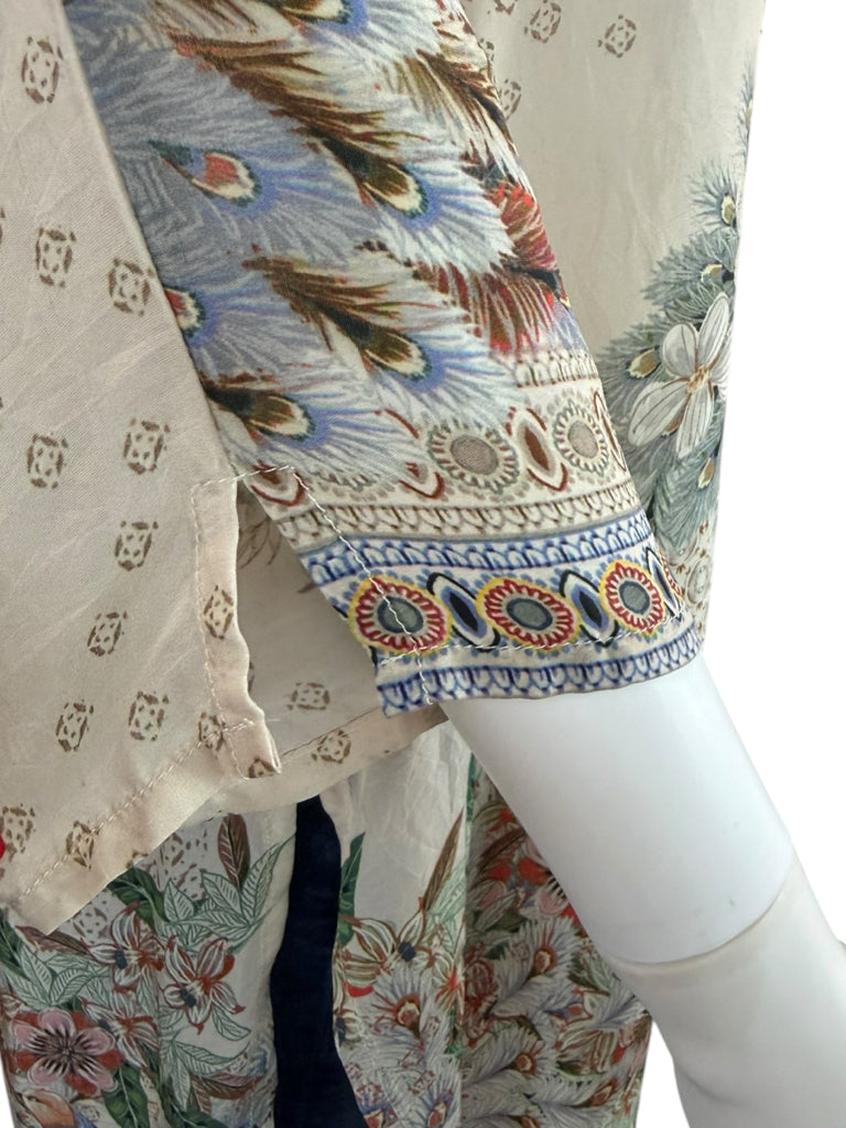 Johnny Was Ficher Floral Print Tunic Size S