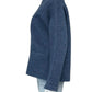 EILEEN FISHER Blue 100% Wool Jacket Size S