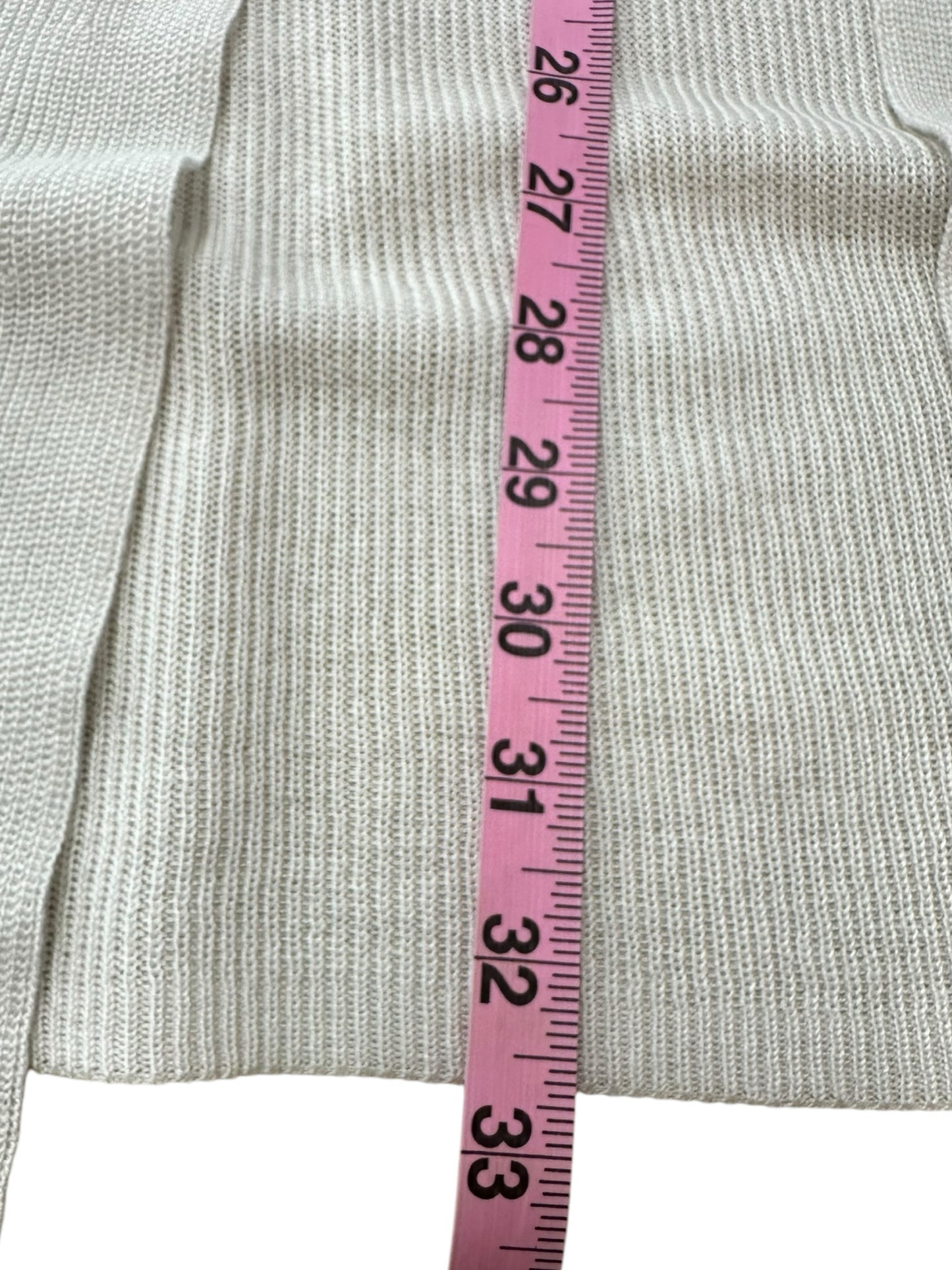 EILEEN FISHER White Duster Size XS