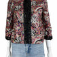 Michael Simon Multicolor Sequin Dress Jacket Size PS