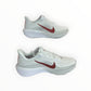 Nike NWT Air Zoom Pegasus 41 White Picante Red Sneakers Size 7.5