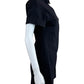 Theory Black Linen Romper Size 2