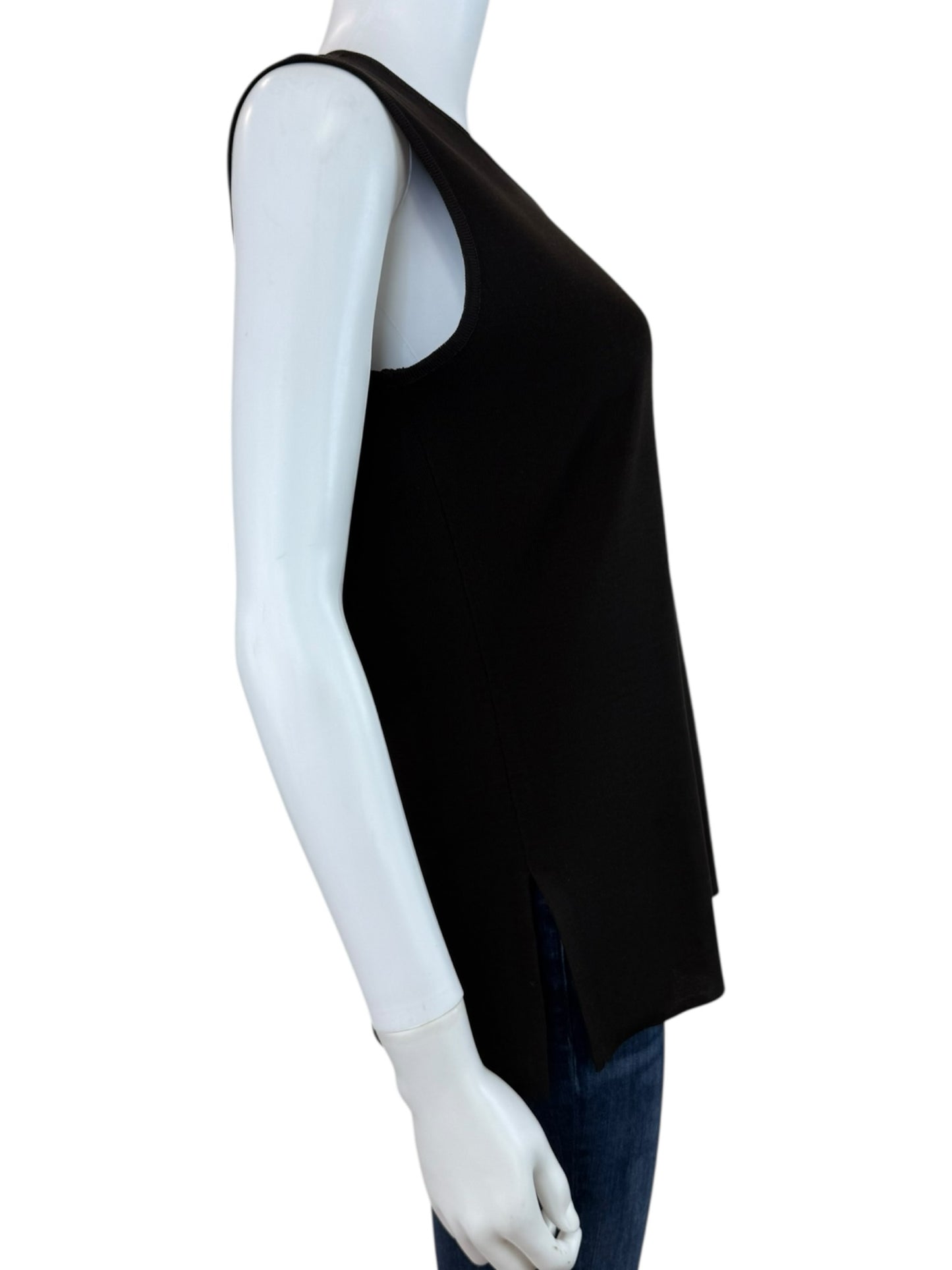 Misook Brown Knit Shell Size S