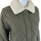 Sanctuary NWT Sage Green Quilted Jacket Size S