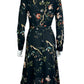 nanette by Nanette Lepore Black Floral Dress Size 2