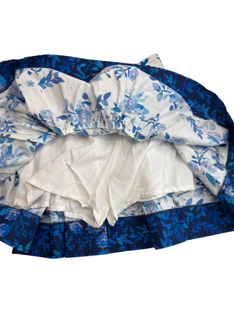 ALIVIA Blue Floral Lynn Top and Anessa Skort Size XS