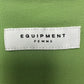 EQUIPMENT Green 100% Silk Button-Down Shirt Size S