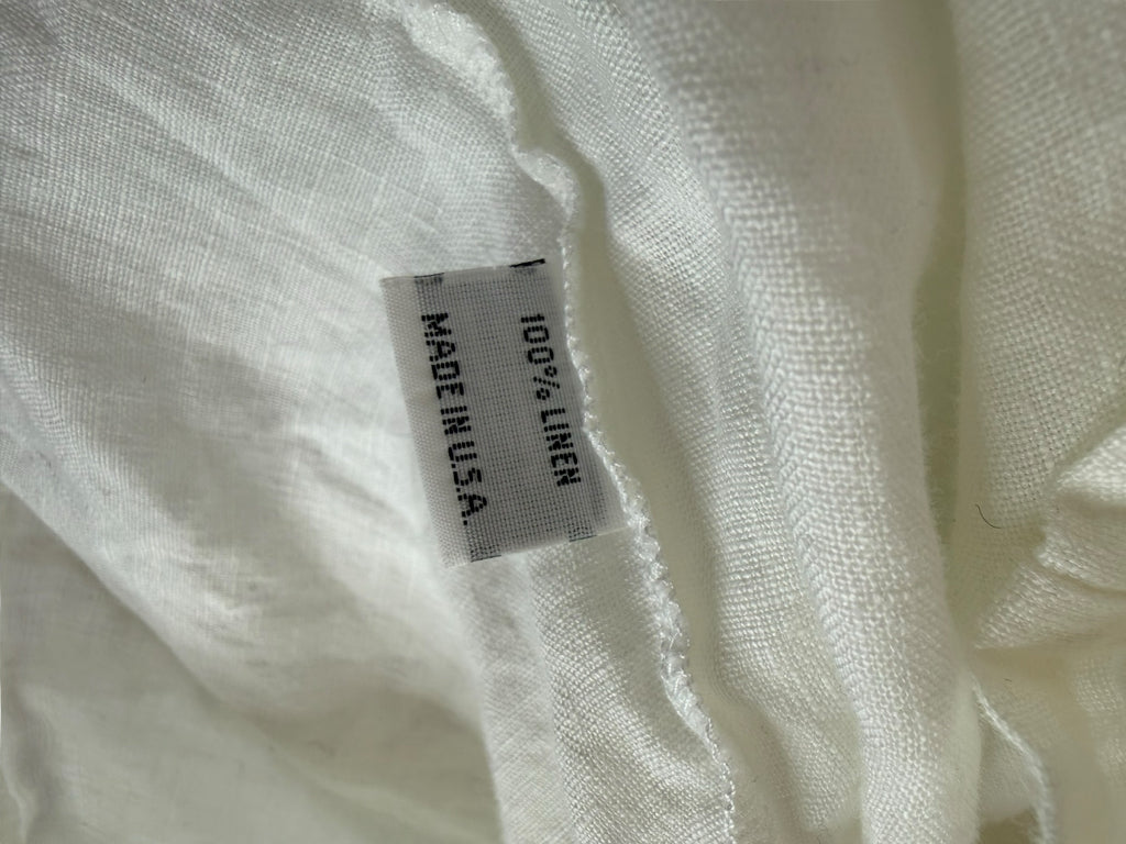 bryn walker White 100% Linen Tunic Size XL