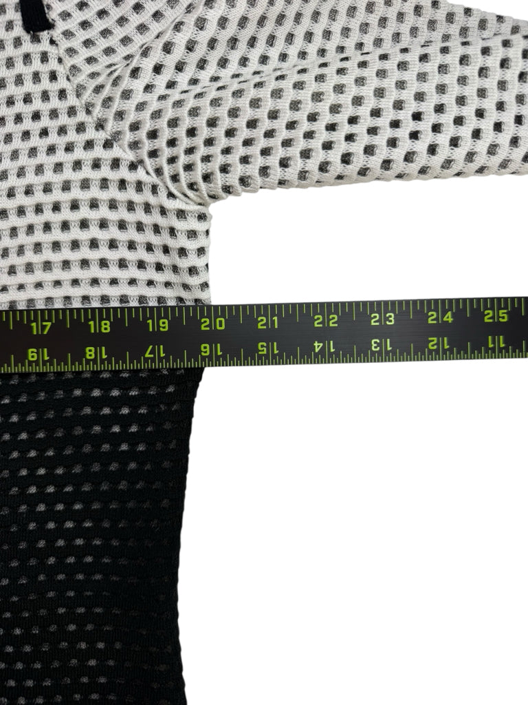 MING WANG Colorblock Knit Jacket Size S