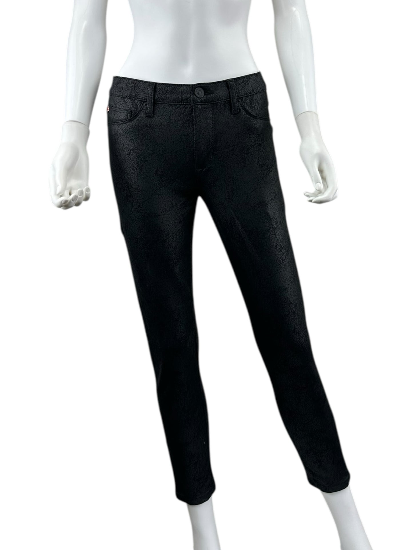 hudson Black Skinny Jeans Size 28