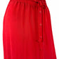 cloth & stone Red Button-Down Maxi Skirt Size XS