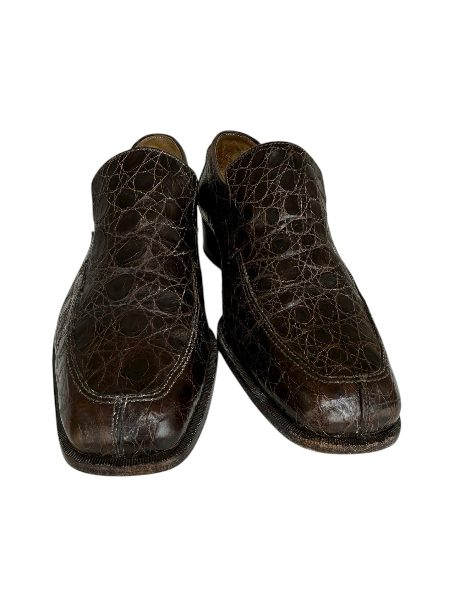 Ralph Lauren Collection Brown Leather Loafers Size 6.5