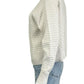 lululemon Cream Texture Play Crew Sweater Size XS