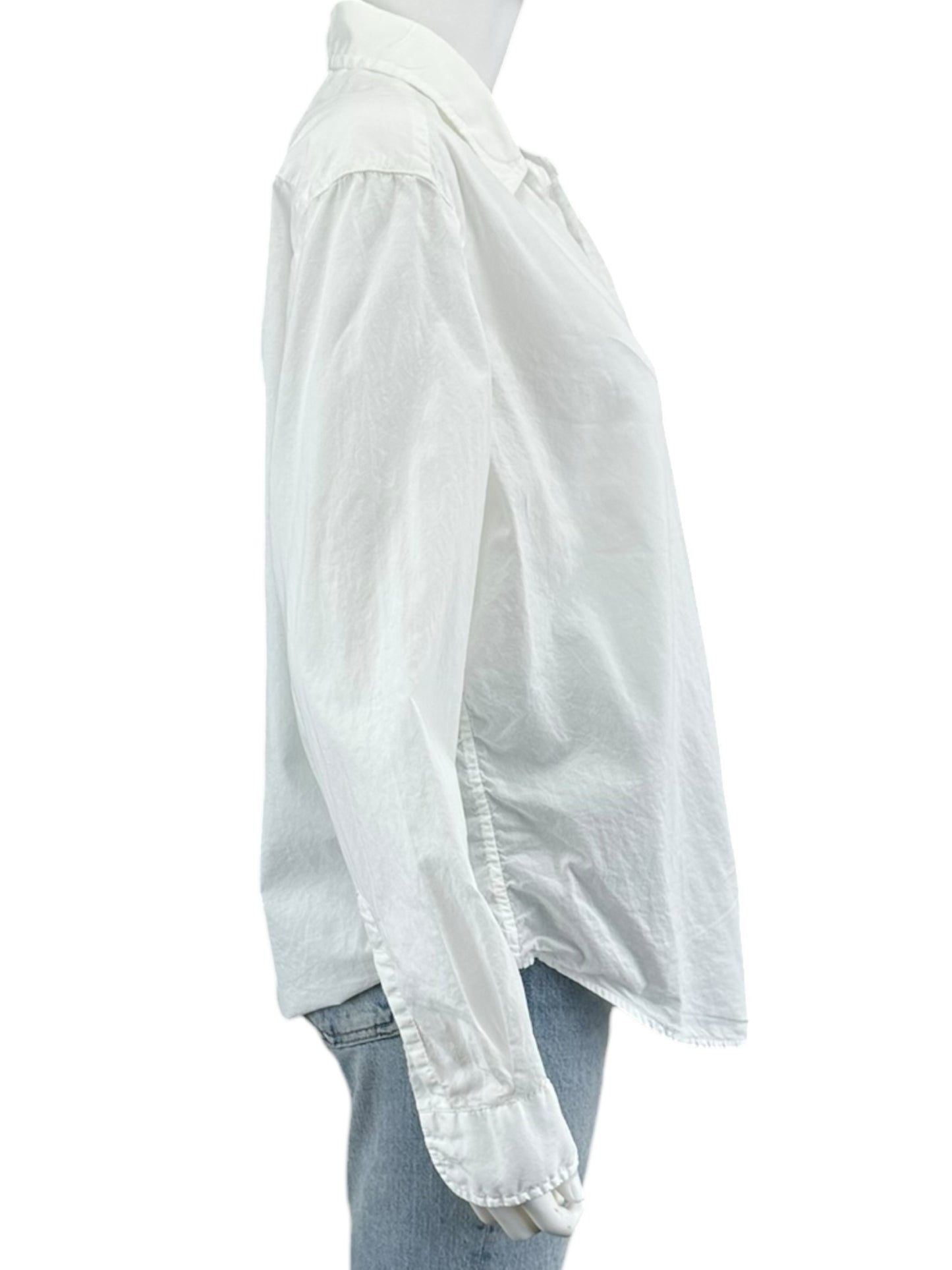 Frank & Eileen White Button-Down Shirt Size M