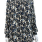 Free People Blue Floral Flowers in her Hair Tunic Size S