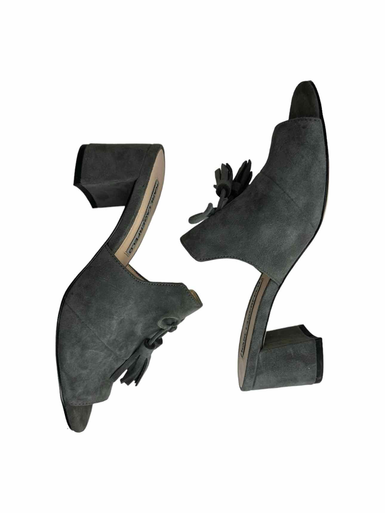 KARL LAGERFELD Gray Suede HOLLY Pump Size 6