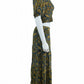 boden Blue Paisley Knot Detail Jersey Knit 2-piece Skirt Set Size 10