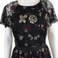 Slate and Willow Black Floral Lace Cocktail Dress Size 8