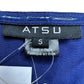 atsu Blue One Strap Maxi Formal Dress NWT Size S