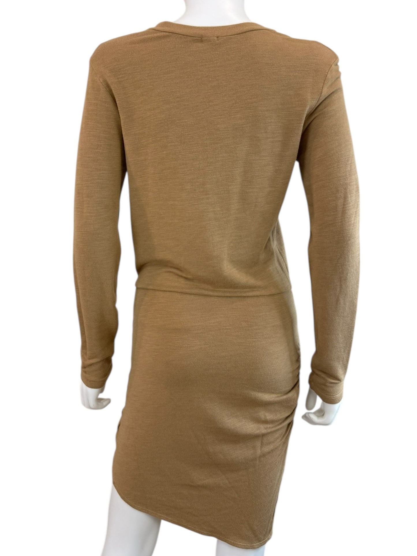 Monrow NWT Brown Jersey Mini Dress Size M