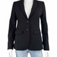 BANANA REPUBLIC Black Wool Blend Blazer Size 0