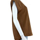 NWT LOFT Brown Satin Blouse Size S