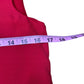 BCBGMAXAZRIA Red Lace Trim Shell Size XS