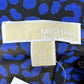 MICHAEL Michael Kors Blue Cheetah Print Button-Down Size M