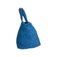 MZ WALLACE  Blue Quilted Medium Sutton Deluxe Designer Handbag