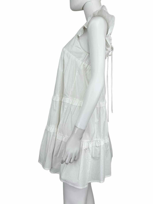 En Saison NWT White BLYTHE Midi Dress Size XS
