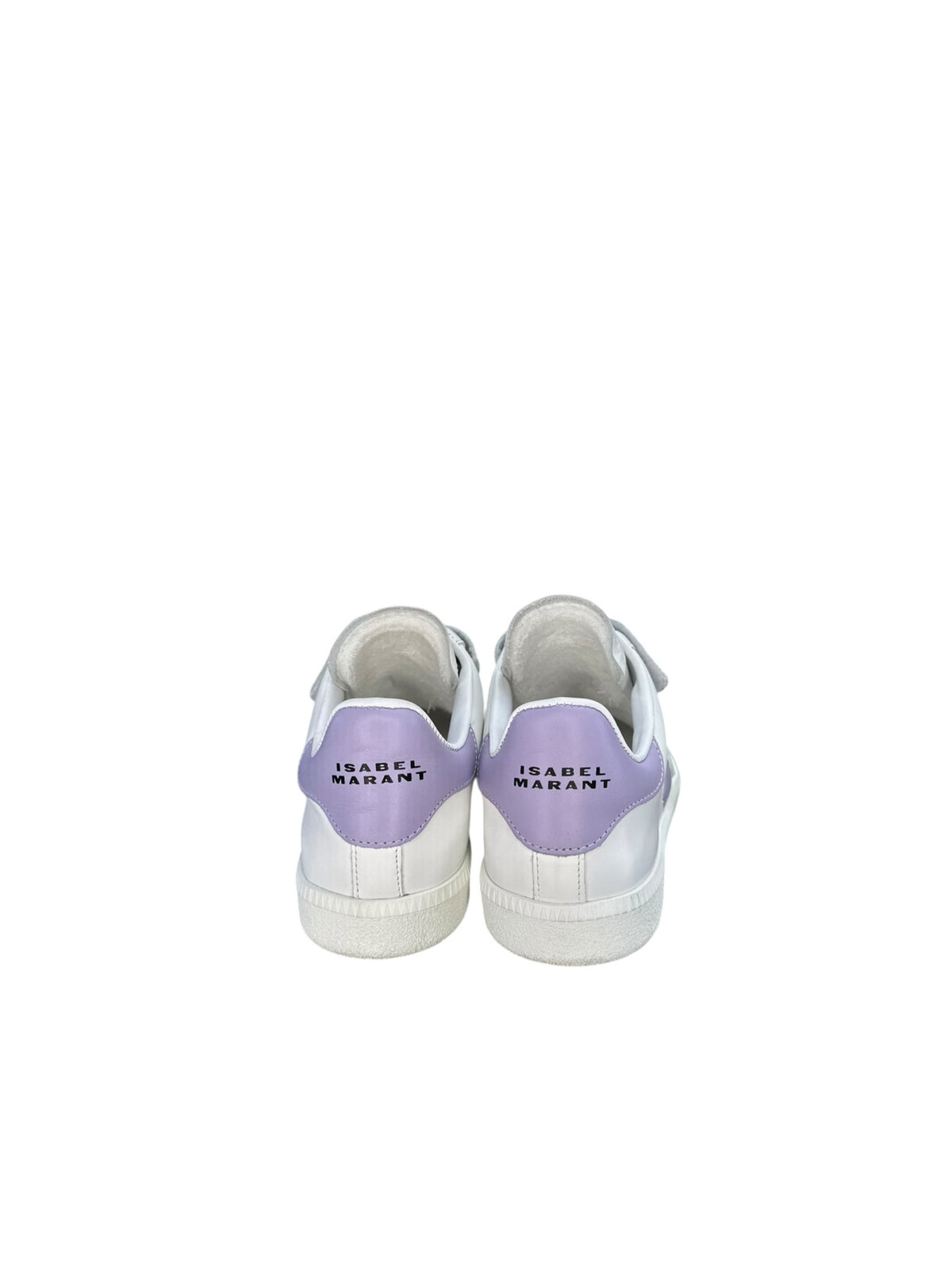Isabel Marant Beth White/Lilac Low-Top Sneakers Size 37