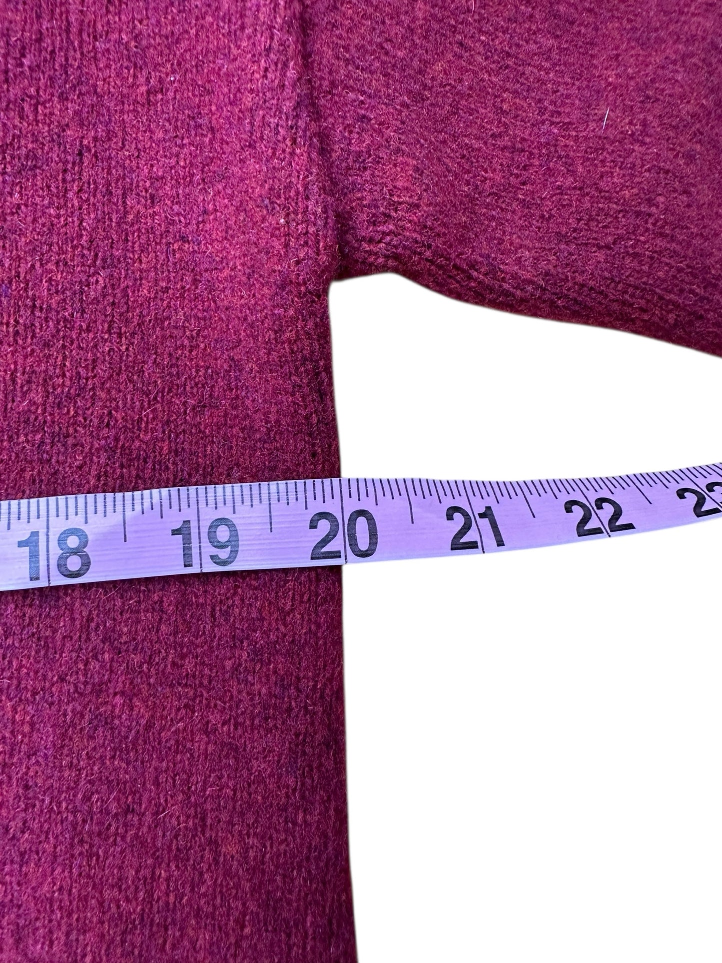 EILEEN FISHER Dark Red Cardigan Size S