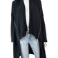 Stella Carakasi Black Cotton Sweater Cardigan Size XS