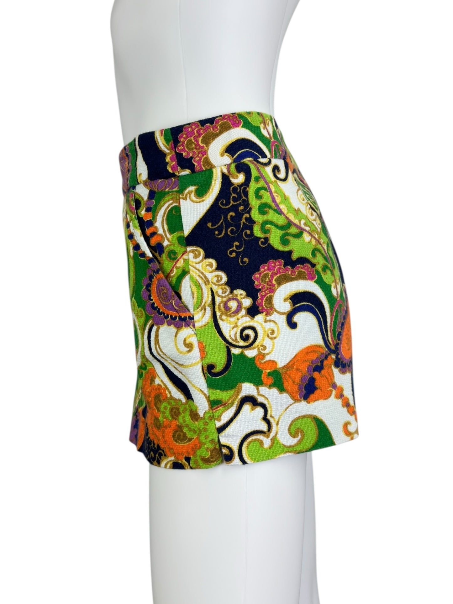TRINA TURK NWT Multicolor Pattern Shorts Size 10
