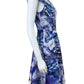 Gabriella Cadena Purple Marbled Over Cocktail Dress Size 4