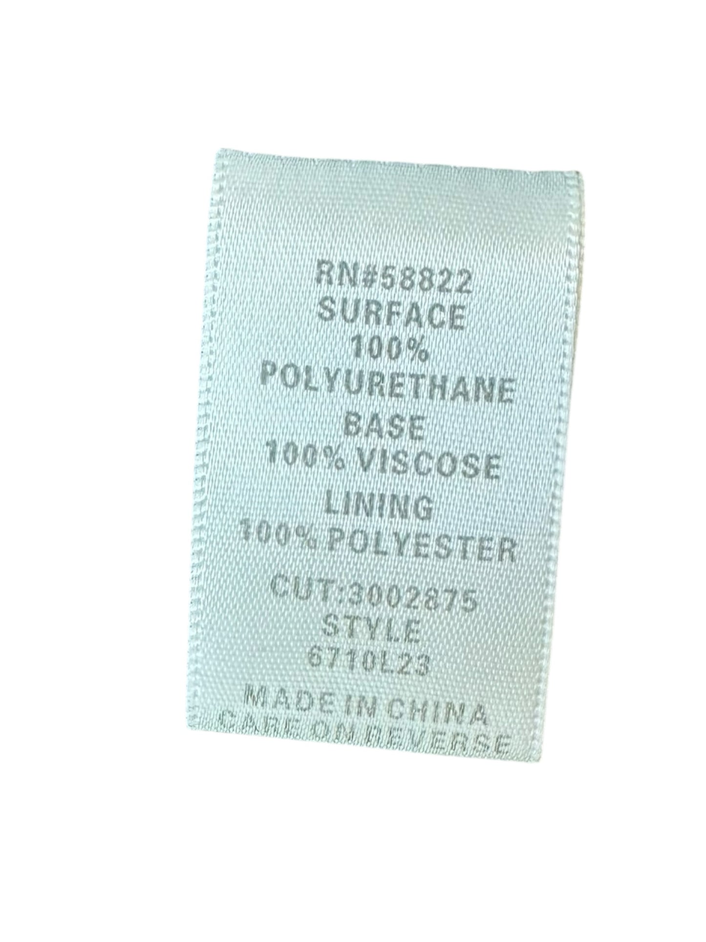 MAX STUDIO NWT Black Vegan Leather Moto Jacket Size M