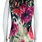 ELIE TAHARI Silk Floral Shell Size S