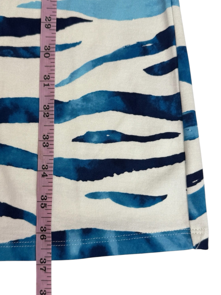 Tommy Bahama NWT Blue Darcy Zebra Print Dress Size S