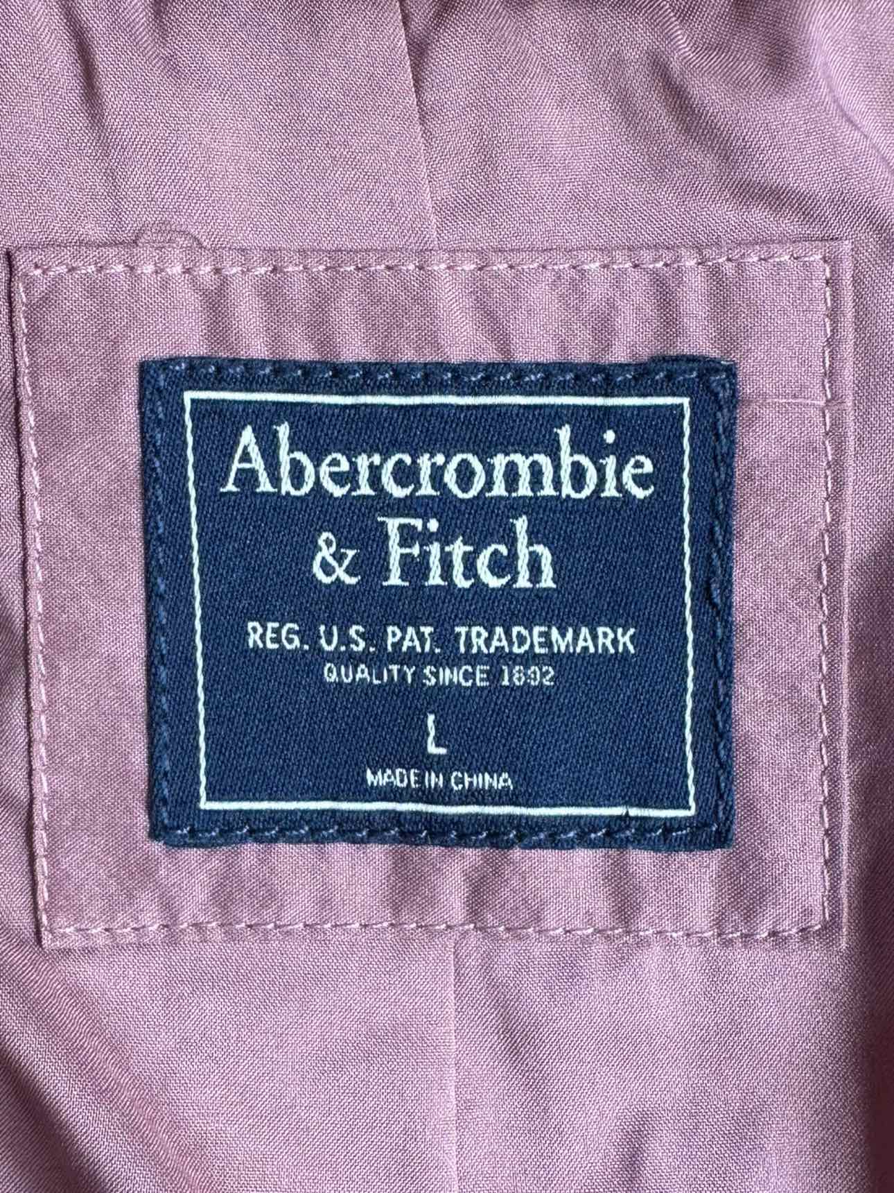 Abercrombie & Fitch Pink Sherpa Coat Size L