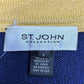 St. John Wool Blend Vintage Navy Cardigan Size 6