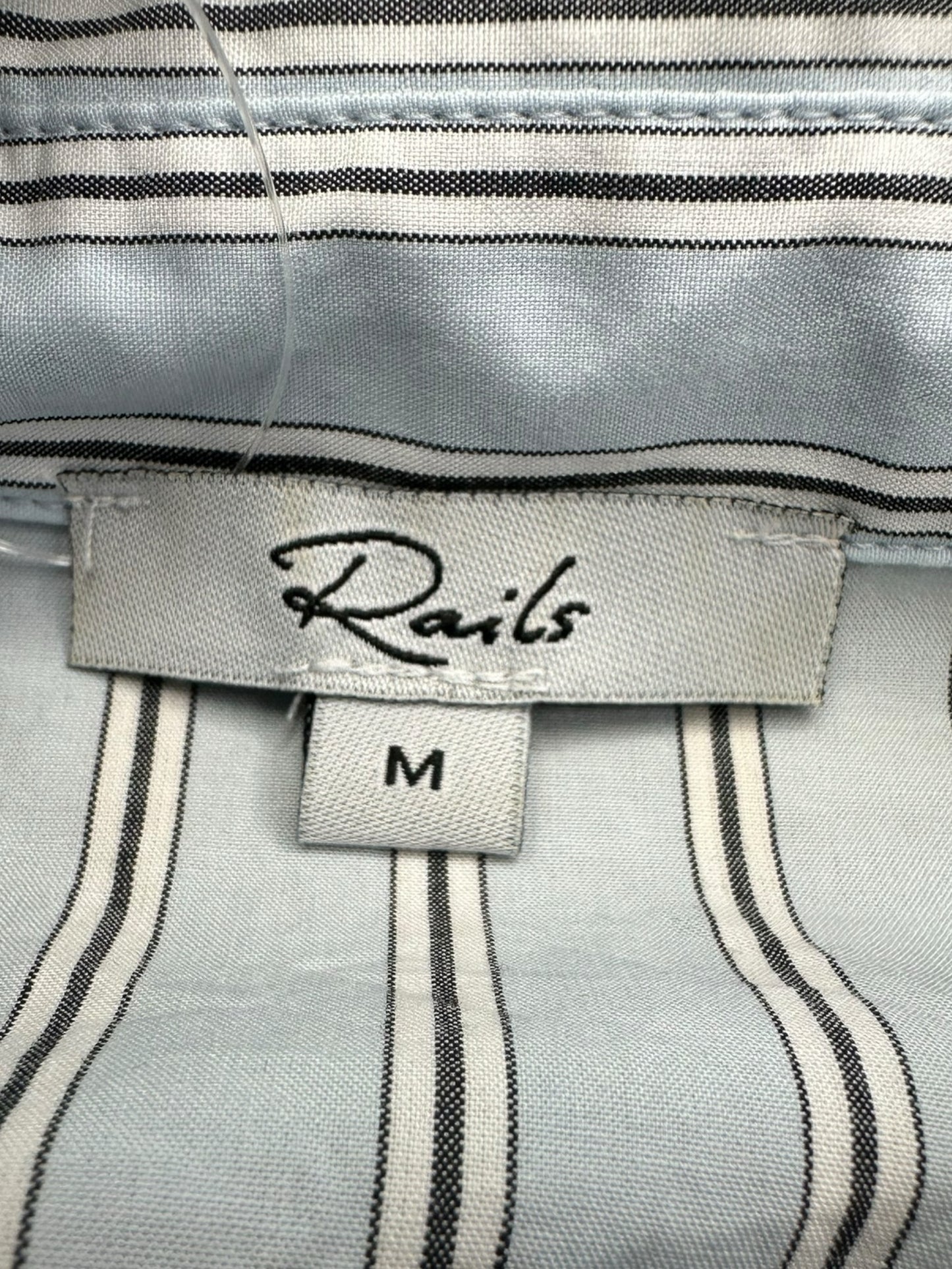 Rails Blue Striped Elsa Shirt Size M